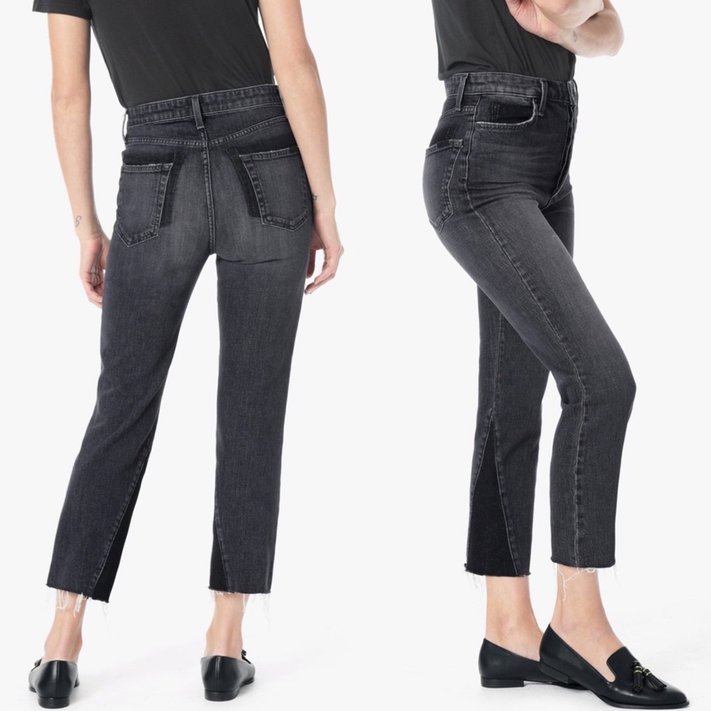 Joe’s Jeans The Debbie High Rise Cropped Black NWT - Picture 2 of 8